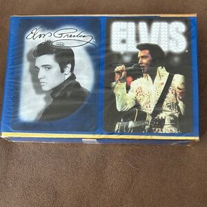 Elvis Presley Card Game - Blue